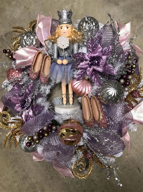 Sugarplum Fairy Nutcracker Suite Ballet Wreath With Images Wreaths