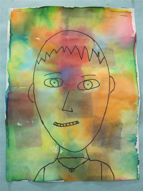 Art Explorium Paul Klee Inspired Self Portrait