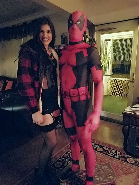 Vanessa Carlysle And Wade Wilson Deadpool Costume Deadpool Halloween