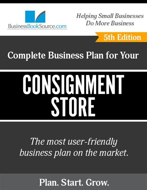 My first business failed because i didn't have a plan. How to Write A Business Plan for a Consignment Shop | Writing a business plan, Business planning ...