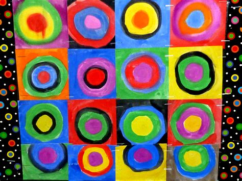 The Smartteacher Resource Concentric Circles With Kandinsky