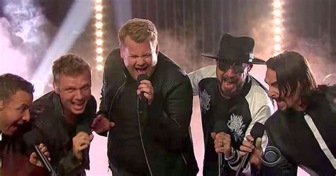 James Corden Performs With Backstreet Boys To Everybody