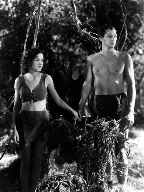 Maureen Osullivan And Johnny Weissmuller Tarzan And His Mate 1934