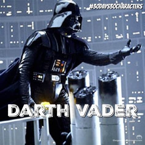 Days Characters Day Darth Vader The Geeky Mormon