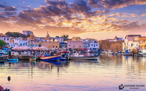 Sunset Bizerte Tunisia By Kaouane Hichem On 500px Purple Sky