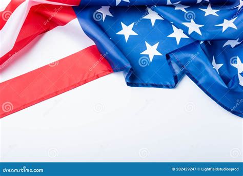 American Flag With Stars And Stripes Stock Image Image Of Symbol
