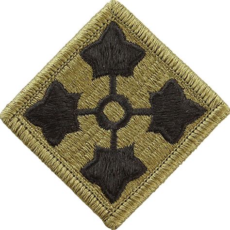 4th Infantry Division Scorpion Ocp Patch With Hook