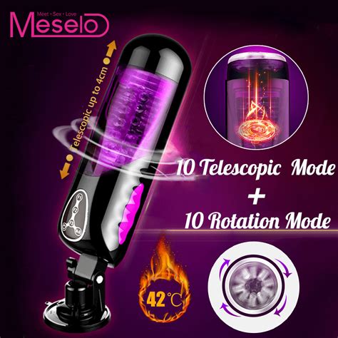 Automatic Heated Rotating Masturbator Voice Vagina Vibrator Sex Toys Meselo X Ebay
