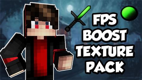 Minecraft Fps Boost Texture Pack Youtube