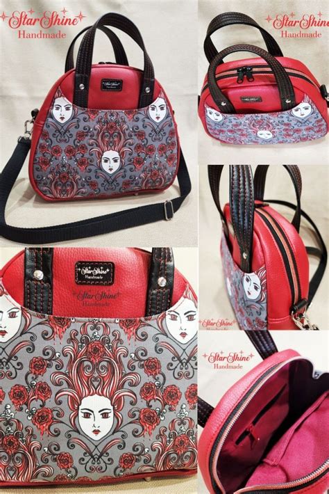 Handcrafted Mystique Mini Erica Bowler Bag Handcrafted Handbags Bags
