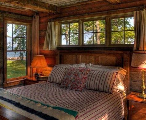 Nice 49 Amazing Rustic Lake House Bedroom Decoration Ideas More At