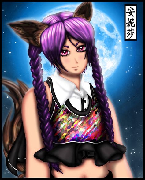 Sakiko The Wolf Girl Oc Contest Entry 1 By Anisa Mazaki On Deviantart