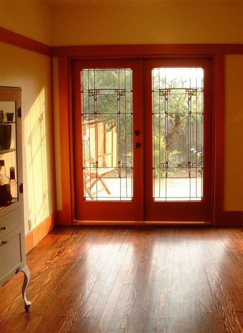 Check spelling or type a new query. Prairie School leaded glass french doors - by Theodore ...