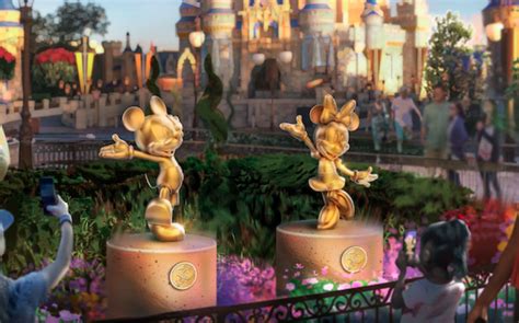 Jeff Vahle Announces Mickey And Minnie Statues For 50th