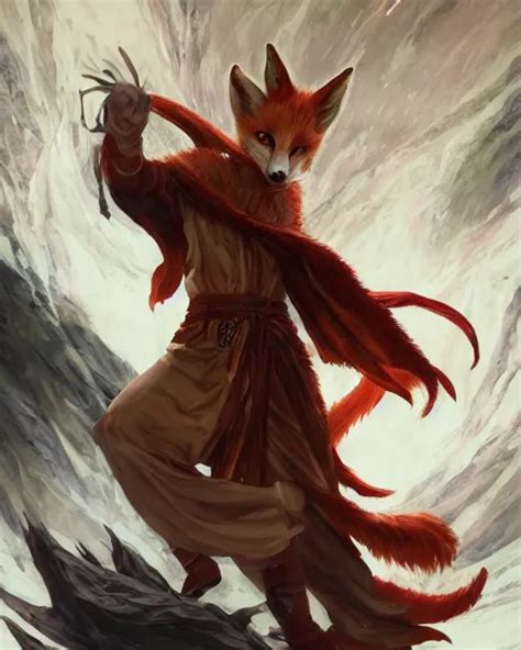 Kitsune Fox Sorcerer Nine Tails Magic The Gathering Stable