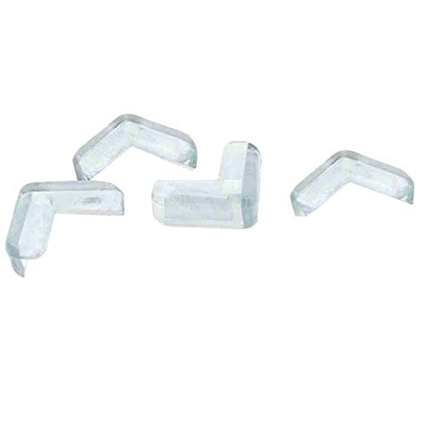 4 Pieces Clear Safety Soft Plastic Table Desk Corner Guard
