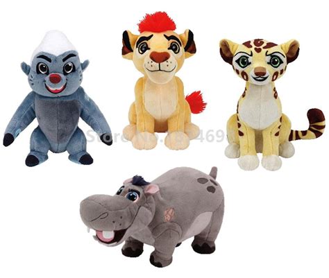 New The Lion Guard Kion Fuli Bunga Beshte Hippo Mini Plush Toy 15cm