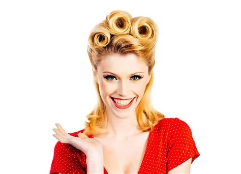 45 vintage victory rolls from 1940 s any woman can copy 1950 s hair 1940s hairstyles victory