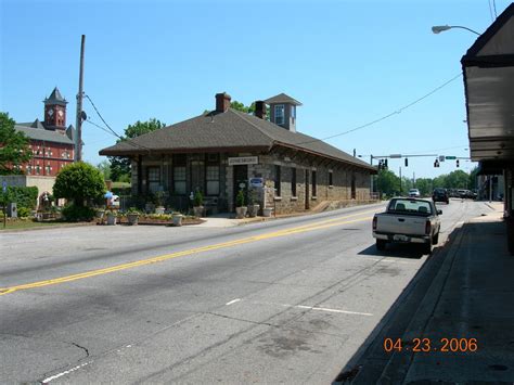 Jonesboro Ga Jonesboro Ga Train Depot And Main Street Photo