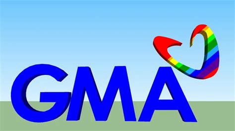 Gma Network Logo 2002 Present 3d Warehouse