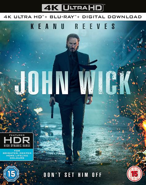 John Wick K Ultra Hd Blu Ray Amazon Co Uk Keanu Reeves Alfie Allen