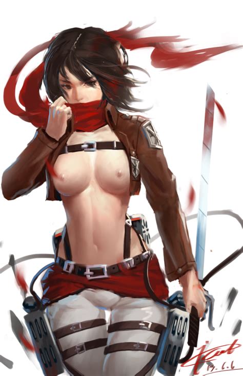 Hentai Attack On Titan Mikasa Ackerman Zimos