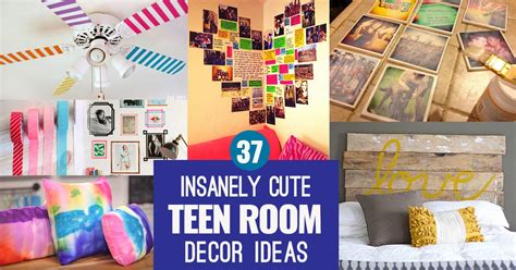 37 Insanely Cute Teen Bedroom Ideas For Diy Decor Crafts