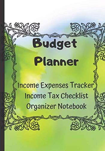 Budget Planner Income Tax 2020 Income Expense Ledgereasy Tax