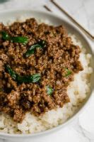 Mongolian Ground Beef Unbound Wellness