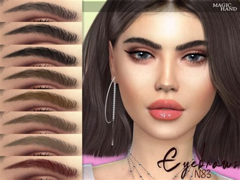 Eyebrows N83 By Magichand At Tsr Sims 4 Updates