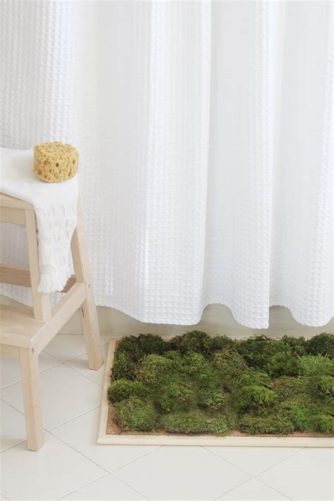 Or if you don't have enough corks lying around, you could. This DIY Moss Shower Mat Will Turn Your Bathroom Into a Spa-Inspired Sanctuary | Hunker