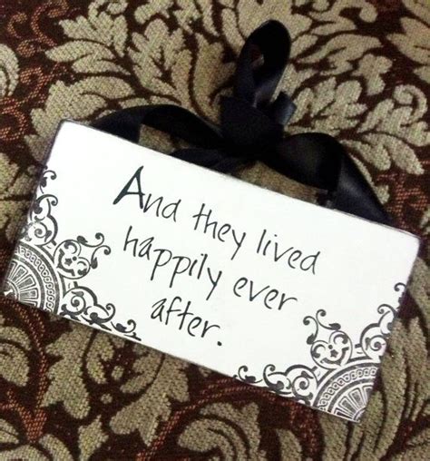 And They Lived Happily Ever After Wood Sign Ready To By Mydecor8 700