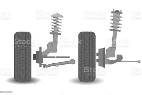 Suspension Is The System Of Tires Tire Air Springs Shock Absorbers And