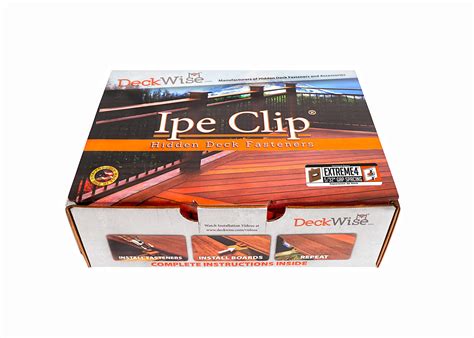 Buy Deckwise Brown Ipe Clip Extreme 4 Hidden Deck Fasteners 532