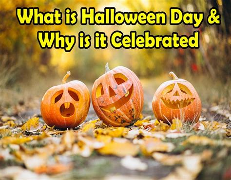 What Is Halloween Day And Why Is It Celebrated