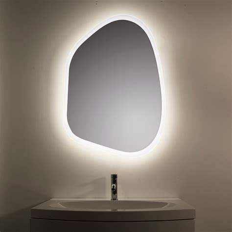 Frosted 360 Lit Edge Bathroom Mirrors Illuminated Mirrors