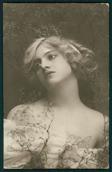 Ivy Lillian Close Original Vintage 1910s Photo Postcard An Ebay