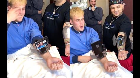 Jake Paul Gets A Camera Implanted In His Arms And Nessly Gets Autotune