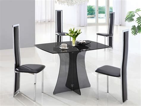 Pair your table with other small dining room furniture to complete the look. SERENE SMALL GLASS DINING TABLE