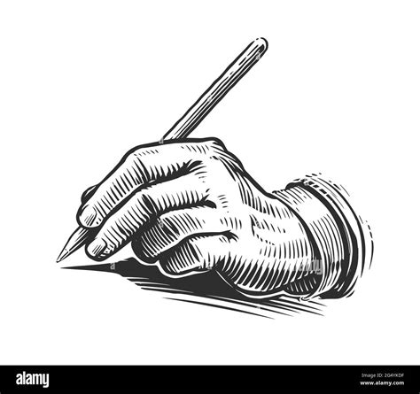Draw Correspondence Black And White Stock Photos And Images Alamy