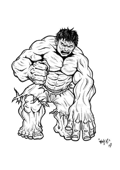 Hulk Inked By Nerveone On Deviantart
