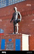 john greig statue at ibrox stadium home of rangers fc Glasgow Scotland ...