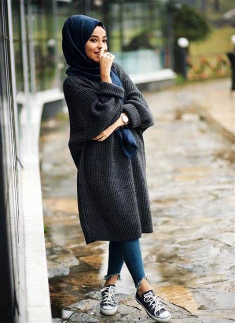 20 Attractive Hijab Winter Outfits Buzz16