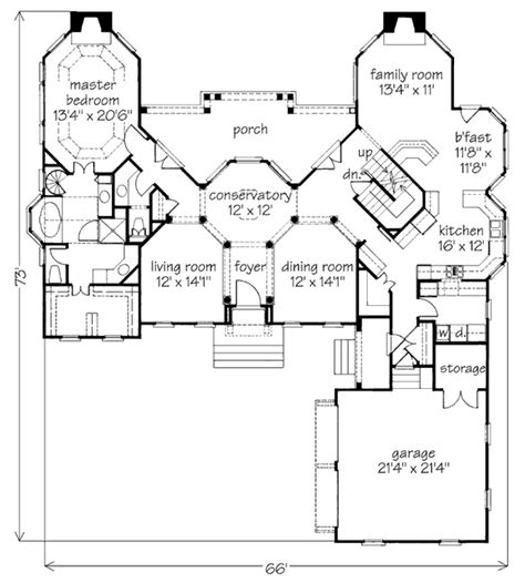The Floor Plan For This House