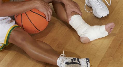 Sprained Ankle Basketball Treatment