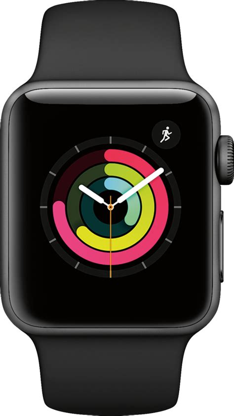 Best Buy Apple Watch Series 3 Gps 38mm Aluminum Case With Black