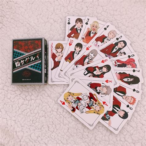 Kakegurui Season 2 Playing Cards 54 Card Deck Etsy