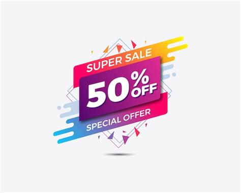 Premium Vector Special Offer Sale Template Banner Sale