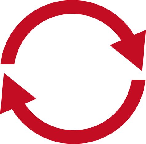 Red Circle And Arrow Png Png Download