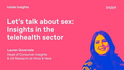 43 let s talk about sex insights in the telehealth sector youtube